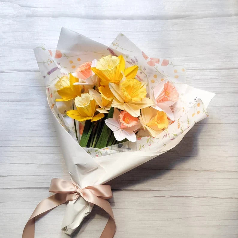 Krepppapierblumen: Unvergängliche Romantik – Holen Sie sich den Frühling ins Haus