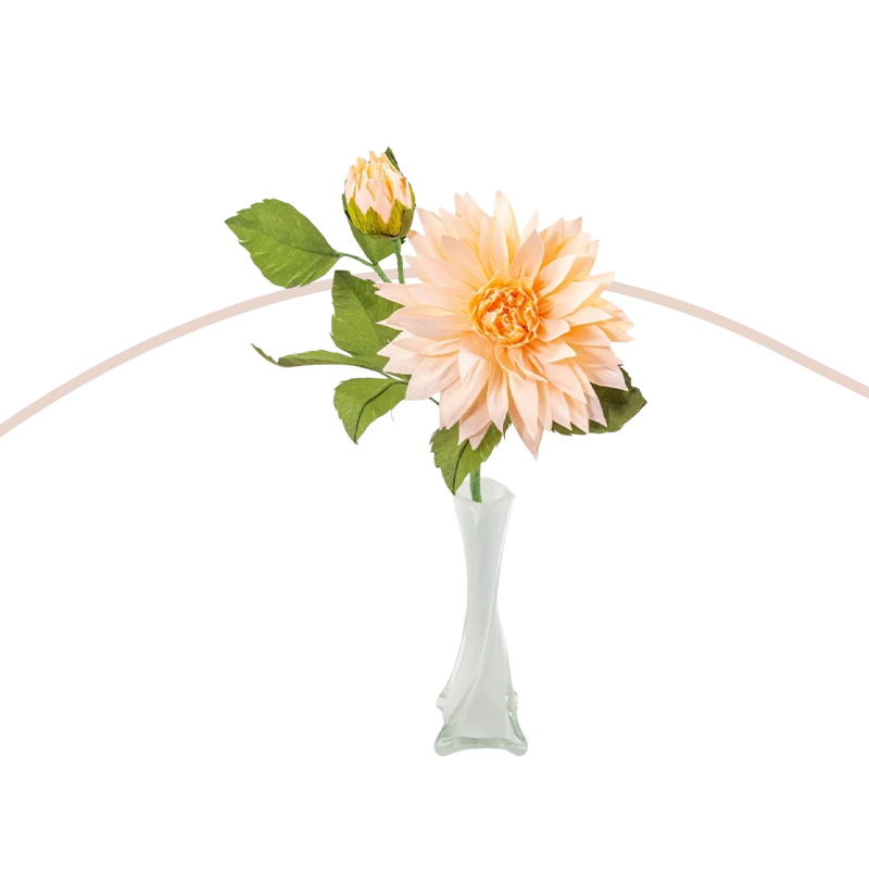 Krepppapierblumen