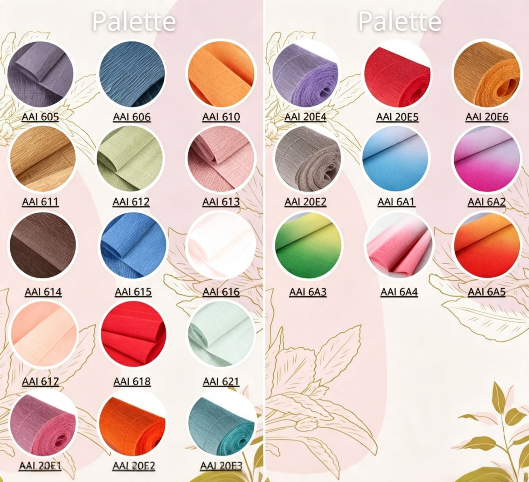 180 g italienische Krepppapierrollen 50 x 250 cm für DIY-Riesenpapierblumen