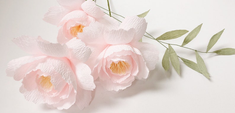 Krepp-Papierblumen Einzelne Stiele Hochzeitsstrauß Wohnkultur Jubiläumsstrauß