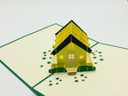 3D-Pop-up-Karten Haus Einzug Klappkarte 20 x 15 cm
