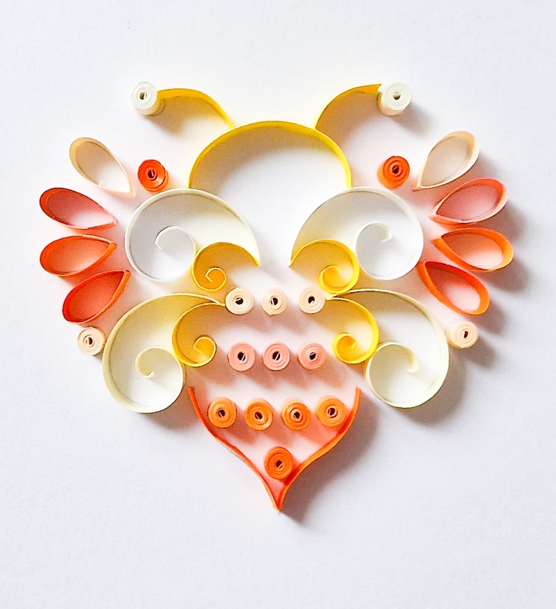 Quilling-Kit für Anfänger, Bastelset mit Vögeln, Bienen und Schmetterlingen, inkl. Werkzeug und Zubehör