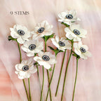 Papier Anemonen, realistische Krepppapierblumen, Herbst Hochzeitsdeko, Geschenk