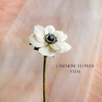 Papier Anemonen, realistische Krepppapierblumen, Herbst Hochzeitsdeko, Geschenk