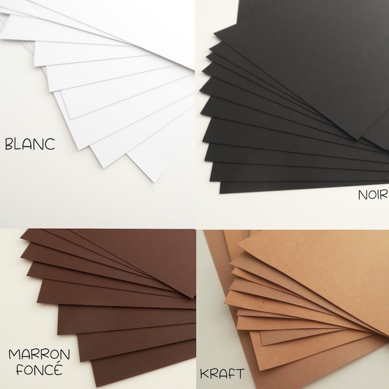 Papier A4 300g Karton 5 oder 10 Blatt