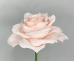 Krepppapier Rose, handgefertigt, 12 Zoll Stiel, 6 Zoll Blüte, Hochzeitsstrauß, Wohnkultur, Geschenk