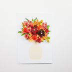 Blumen Quilling Kit, Papiermodell, DIY Bastelset, Florales Quilling Set, 8 Projekte