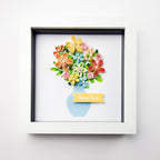 Blumen Quilling Kit, Papiermodell, DIY Bastelset, Florales Quilling Set, 8 Projekte