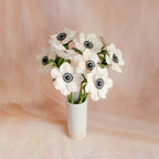 Papier Anemonen, realistische Krepppapierblumen, Herbst Hochzeitsdeko, Geschenk