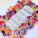 Quilling Kit Anfänger, 8x8 Wand Kunst Kit mit Rahmen, DIY Papierbastelset, Sunset Art Kit