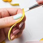 Narzisse Quilling Kit für Anfänger, Blumen DIY Bastelset, Papierkunst Handarbeitspaket
