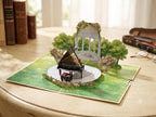 3D Pop-Up Klavier Grußkarte zum Geburtstag, 15x20 cm, mit Umschlag